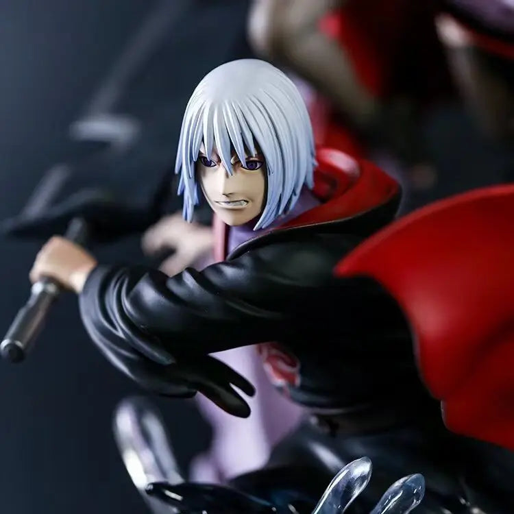 NARUTO Anime Figurine Model GK Uchiha Sasuke Action Figures 40CM PVC statue Collection Toy Hawk figma