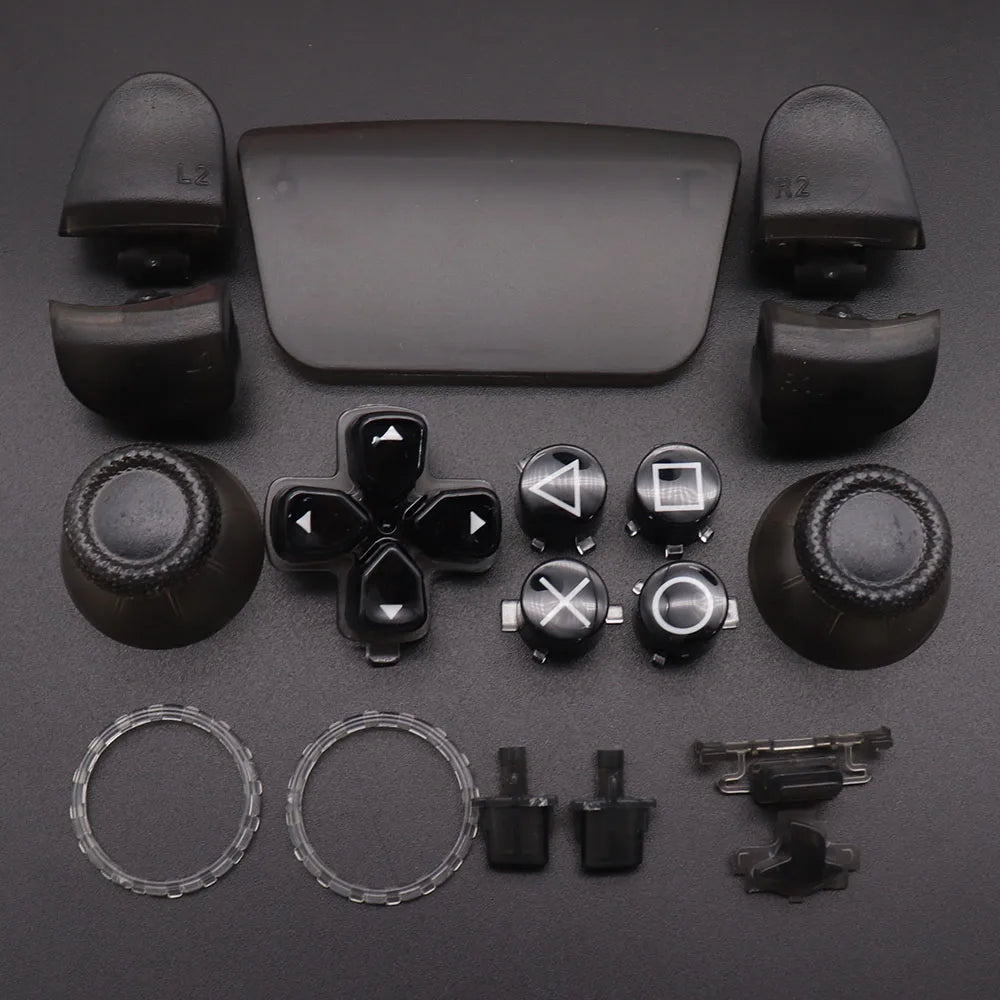 Ersatztasten-Set D-Pad L1 R1 L2 R2 Trigger-Taste Schlüssel-Akzentring für PS5 V3 3.0 BDM-030 Controller