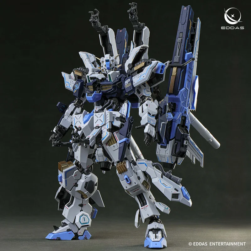 Eddas Technology 1/100 ASGARD Alloy-Joint Mecha Assembly Model Kit Action Figures Desktop Decoration Doll Boy's Puzzle Toy Gift