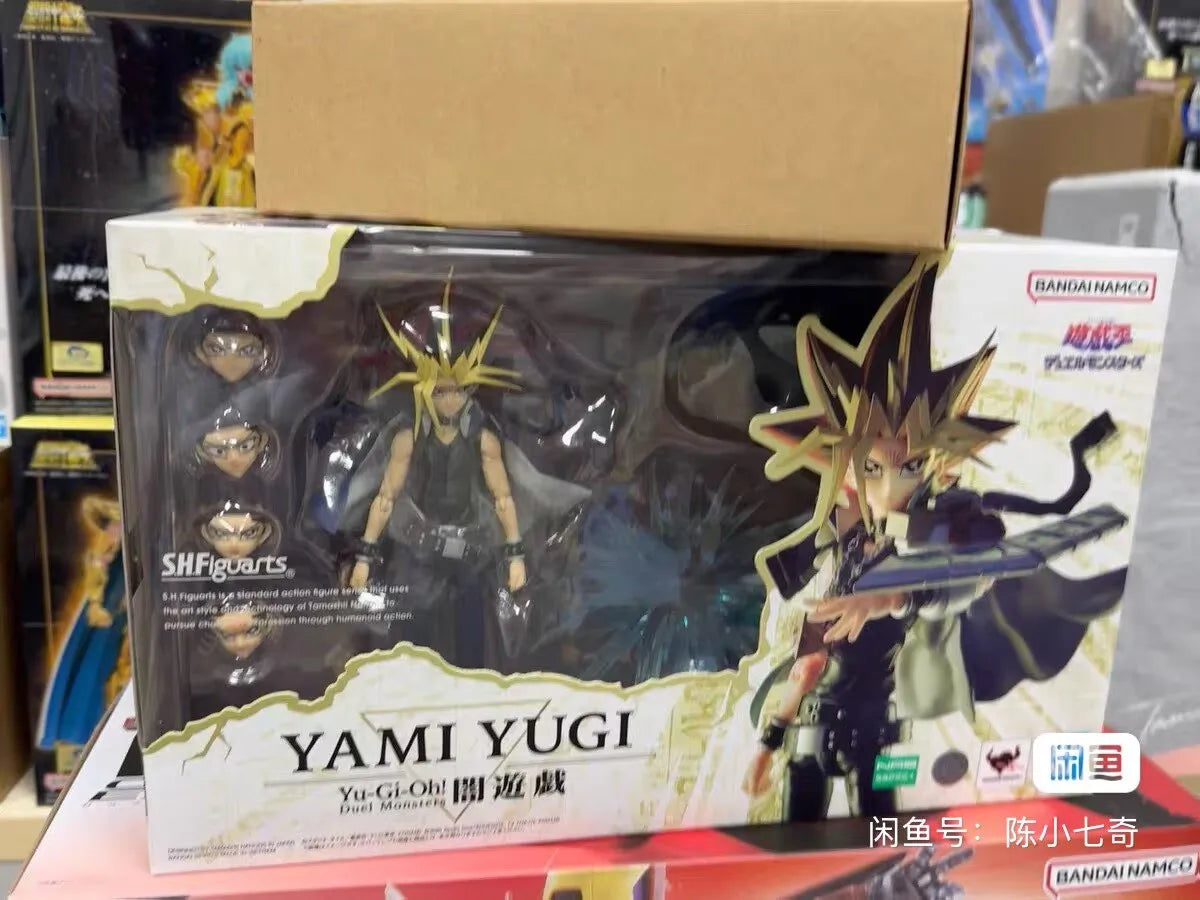 In-Stock Bandai S.H.Figuarts SHF Yami Yugi (Yu-Gi-Oh!) Action Figure Toy Model Gift