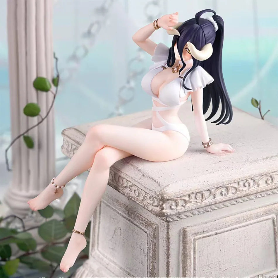furyu noodles cork overlord albedo sexy anime girl figure overlord albedo swimsuit action figure adult model doll toys