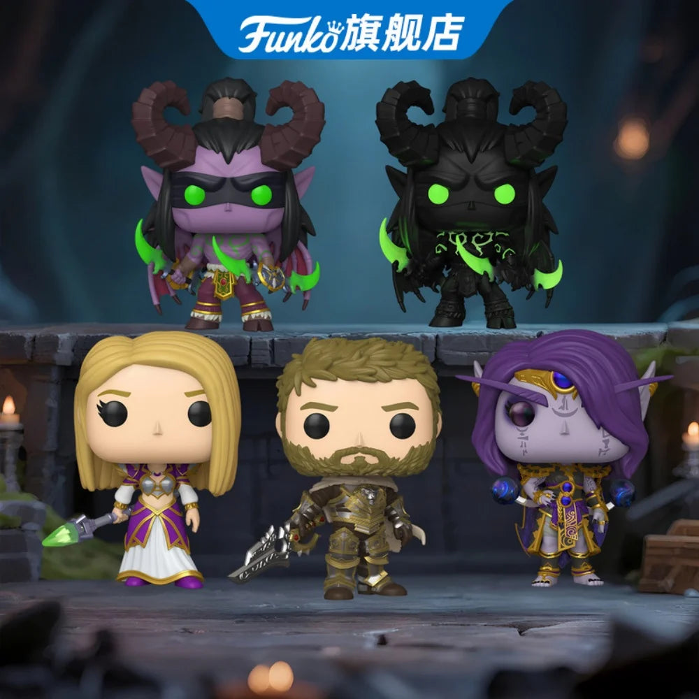 World of Warcraft Serie Xal'atath Thrall Actionfigur Funko Pop Anime Figur Puppe Limitierte Auflage Modell Original Spielzeug Geschenke
