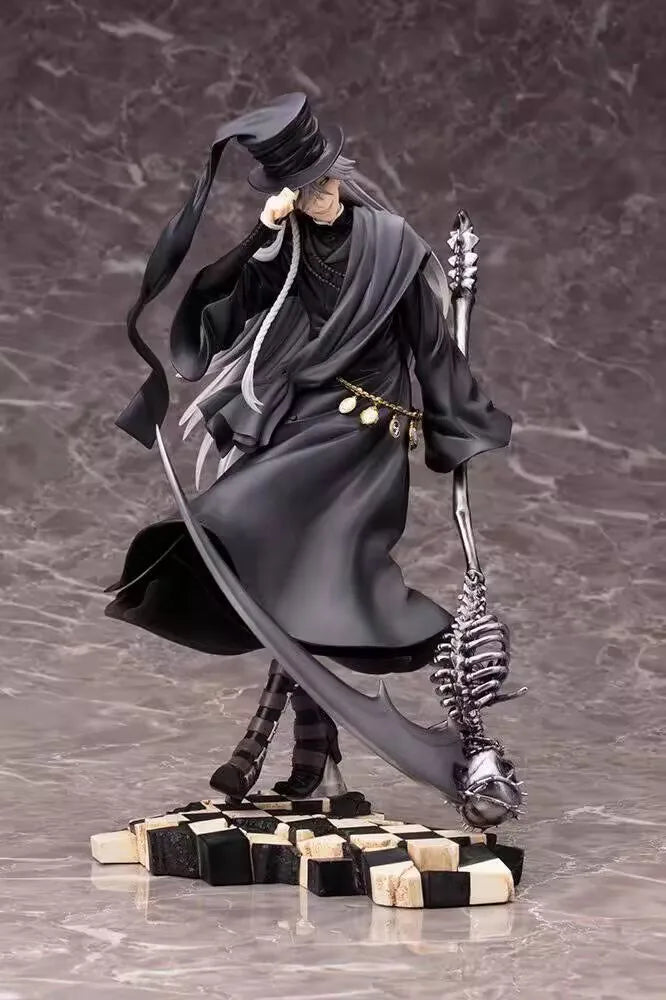 In Stock Original Kotobukiya Kuroshitsuji Black Butler Undertaker  Anime Figurine PVC Action Figure Collectible Model Toy Doll
