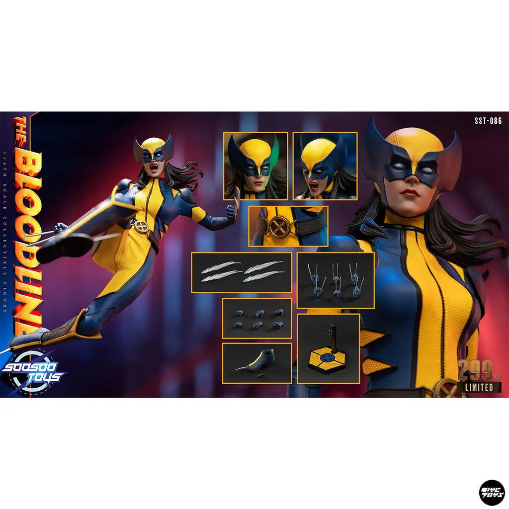 Pre-Order SOOSOOTOYS SST-086 Female Wolverine Wolf Girl 1/6 Scale Action Figure Military Figure Anime Model Trendy Toys  Doll