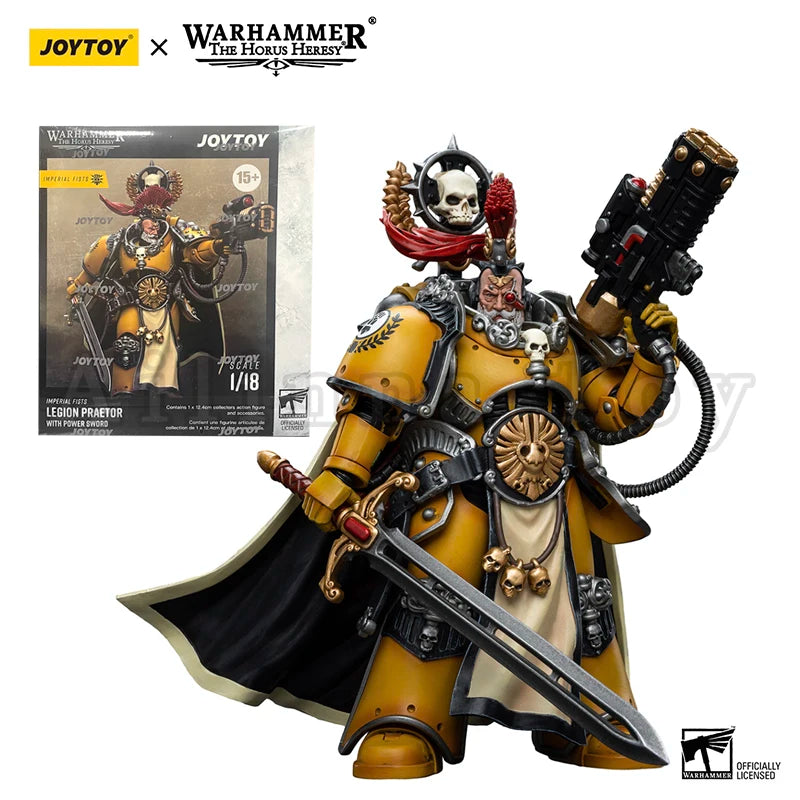 JOYTOY 1/18 Action Figure The Horus Heresy Fists Legion Praetor And Fafnir Rann Re-issue Version Anime Model Collection Toy