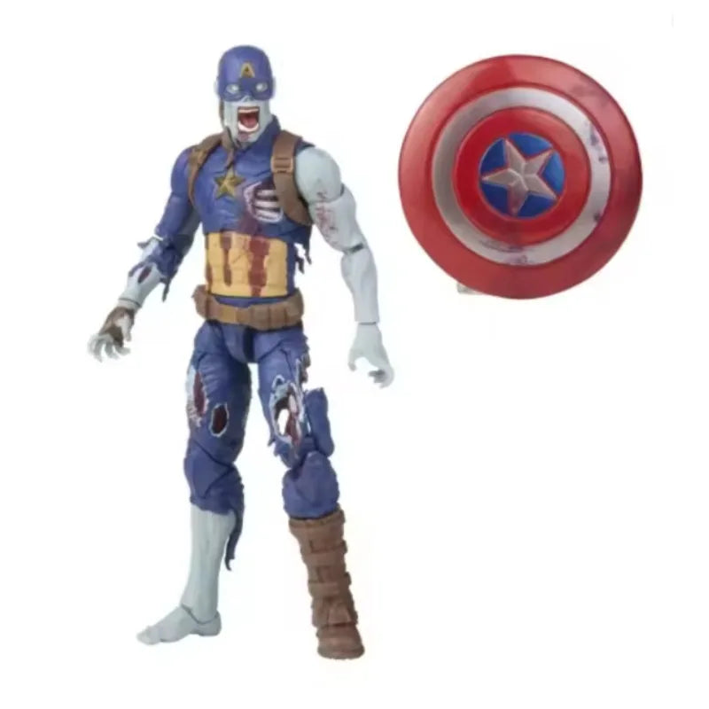 Original Marvel Legend Series  Zombie Captain America Action Figure Toys Model Gift