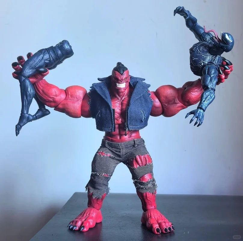 In Stock New Demon Unpainted Prototype Crimson Demon Standard And Deluxe Edition Collectible Model  Fast Dispatch Axytoys