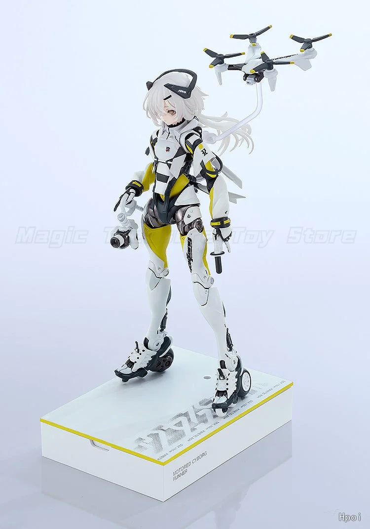 【In Stock】Original Sentinel GSC MOTORED CYBORG RUNNER SSX_155ar "KINETIC ASH" Action Figure Toy Gift