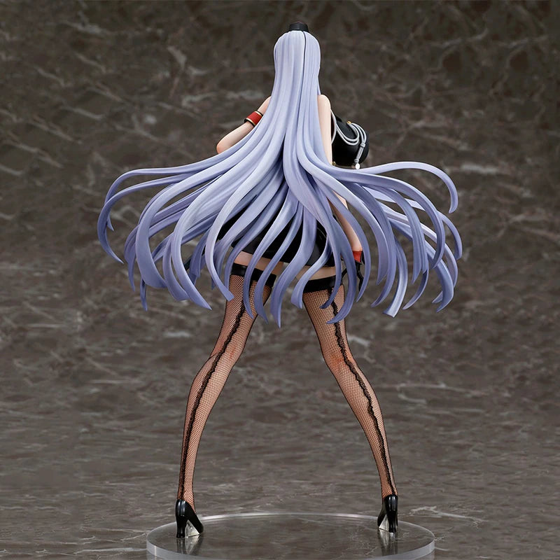 Original Genuine quesQ Valkyria Chronicles 4 Selvaria Ble Swimwear Anime Figure Collectible Boxed Statuette Model Doll Gifts