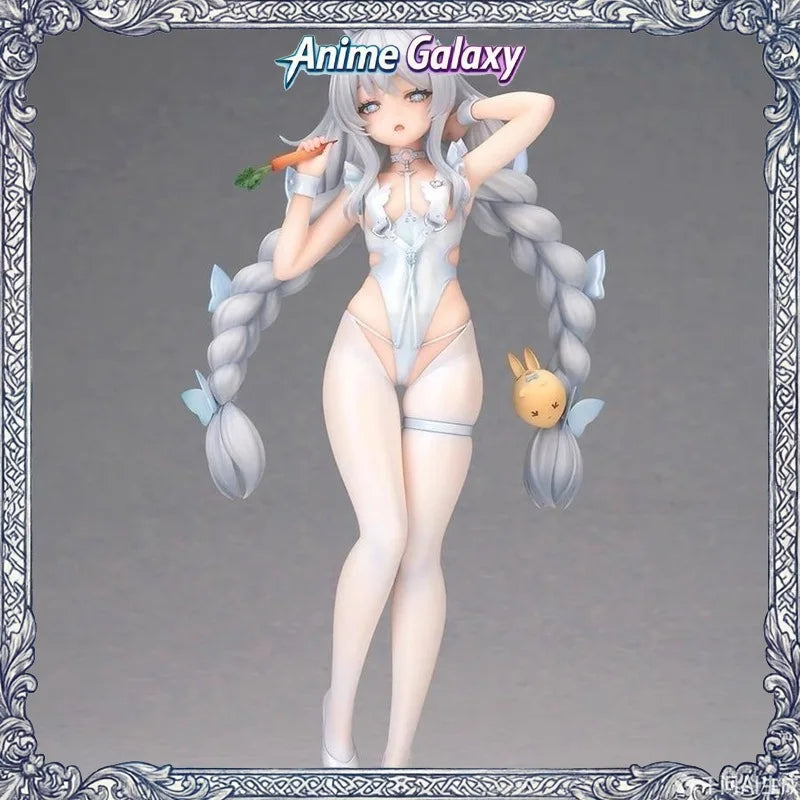 White Rabbit Anime Bunny Girl Kancolle Ship Girl Figure Model Desktop Display Ornaments Pc Case Modding Collectible Gift