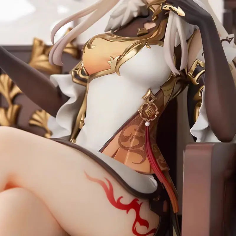 In Stock Original Genshin Impact 27cm 1/7 "Eclipsing Star" Ningguang 1/7 Scale Figure Action Figures Anime Model Toys