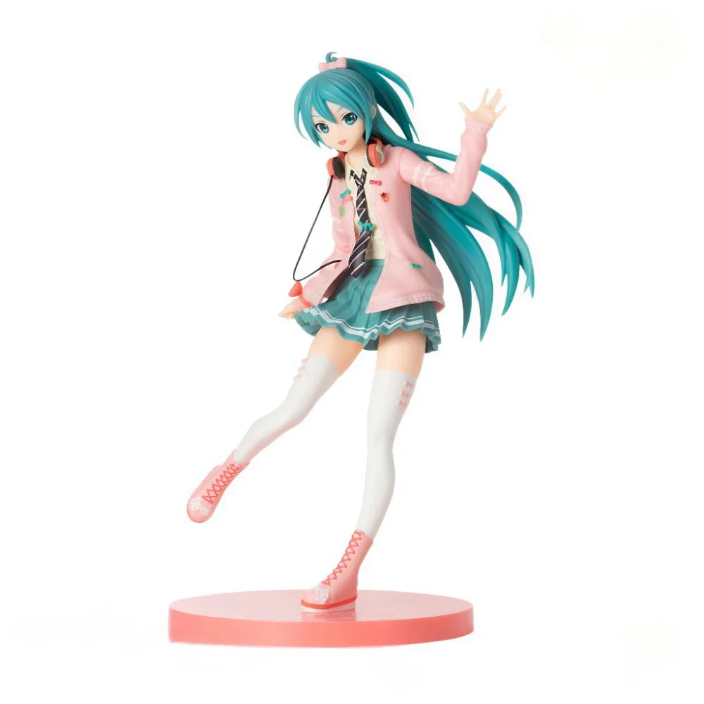 В наличност Оригинална SEGA SPM Vocaloid Hatsune Miku project diva PVC екшън фигурка Аниме фигурки Модел играчки Коледни подаръци