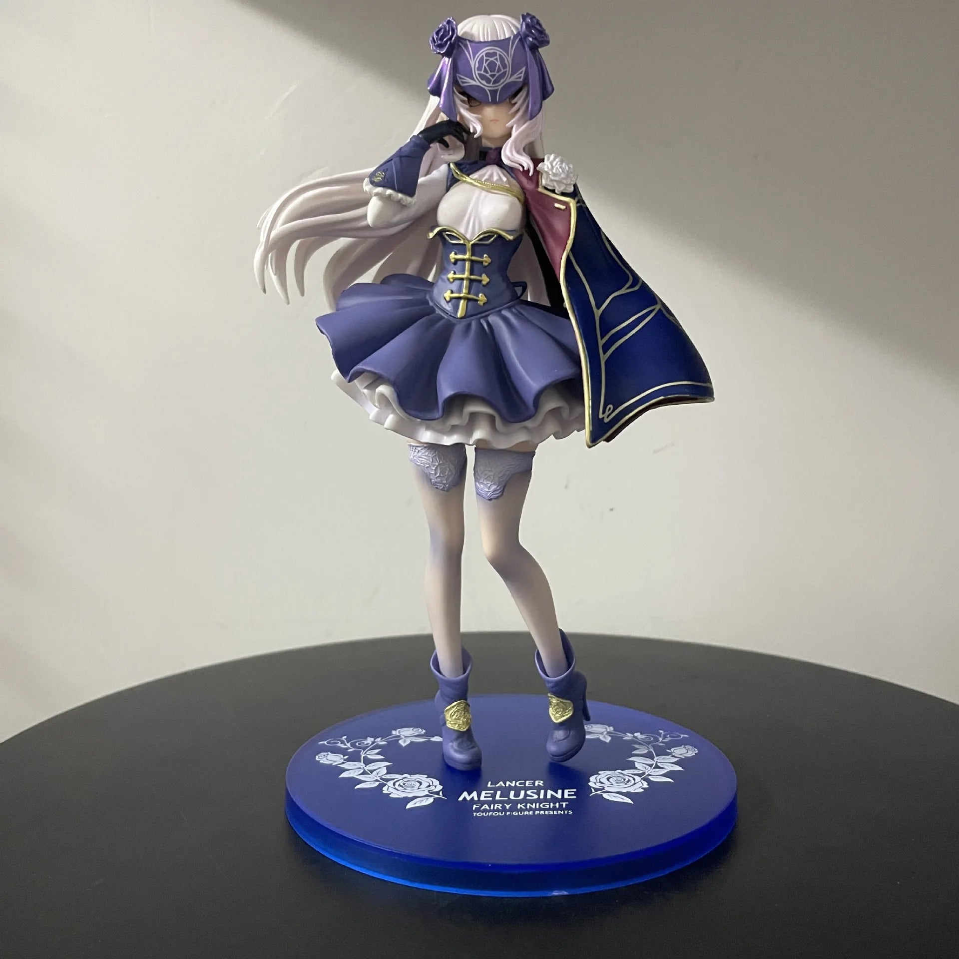 21 см Фея Рицар Ланселот/Мелузин Fate/Grand Order 1/7 Момичета Аниме Момиче PVC Фигурка Играчка за възрастни Колекционерски Модел Кукла Играчка