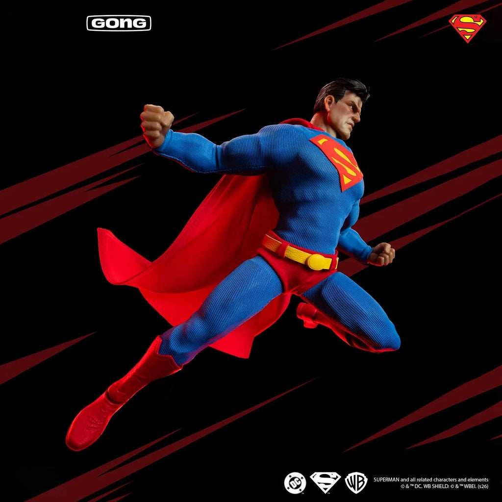Genuine 1/16 GONE Batman Hush Series Superman Action Figure Articulated Joints Cloth Outfit High Detail Collectible Model Toy