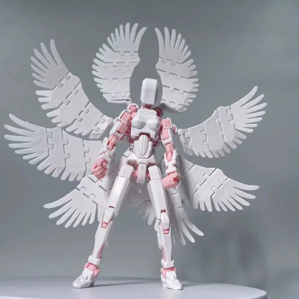 Dummy13 Series Eight-Winged Angel Colorful Hand Office Cheap Three-Dimensional Multi-Joint Movable Action Figure Assembly Model