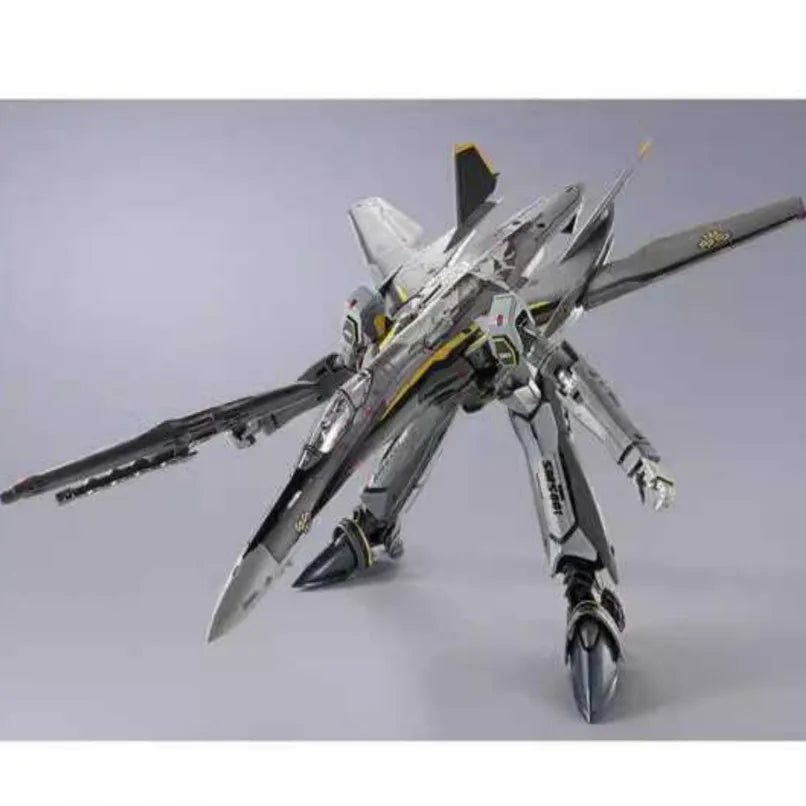 In Stock Bandai Soul Limited DX Super Alloy Macross VF-25S Ozma Machine AP Set Ready Stock Action Figure Collection Gift