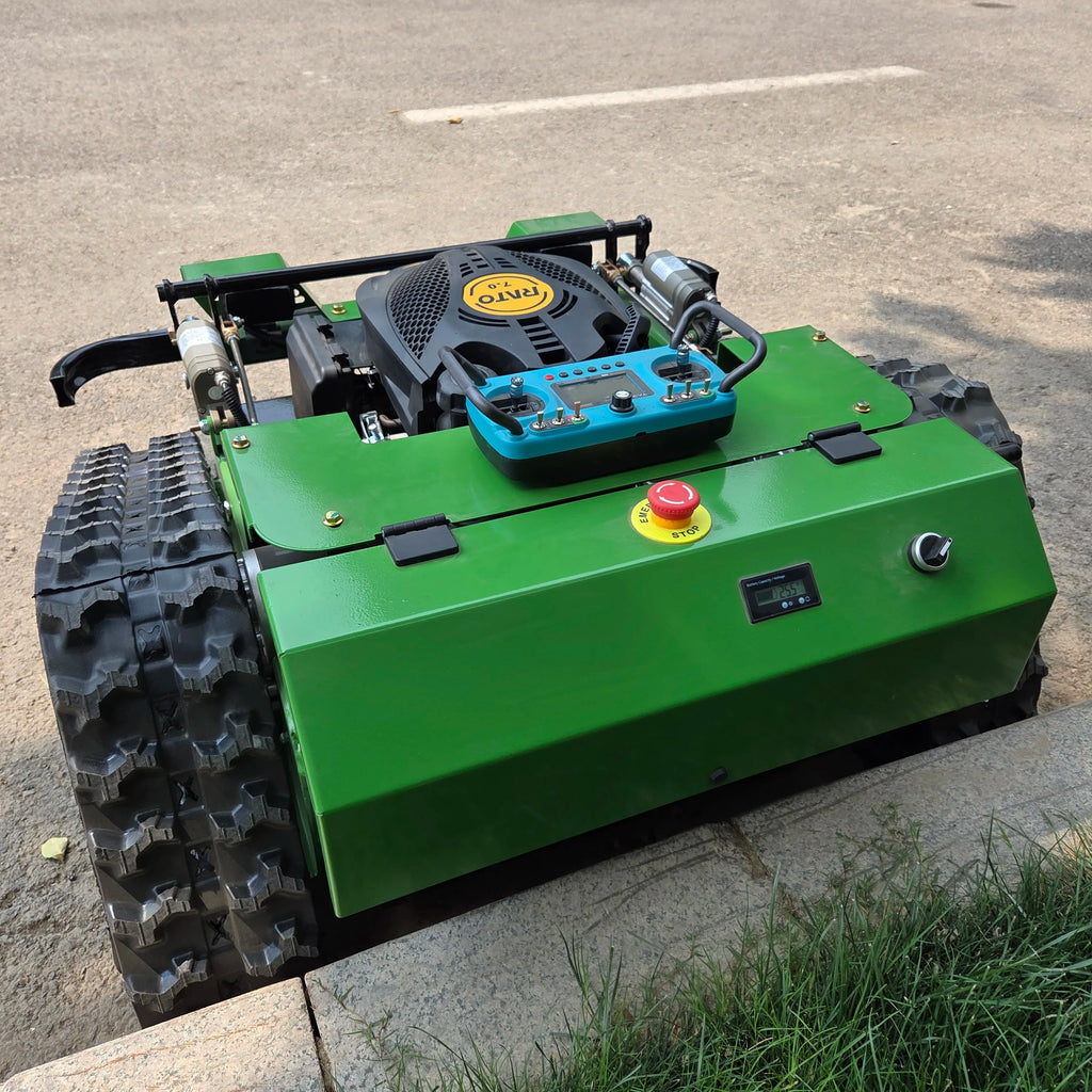 Fully automatic lawn mower Remote control operation Powerful power Easy climbing Intelligent weeding Keep the garden tidy