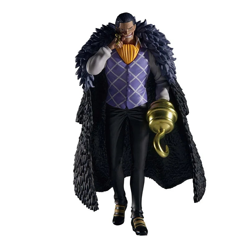 Bandai Original Banpresto Anime One Piece THE Shukko Crocodile PVC Anime Action Figure Collectible Model Toys