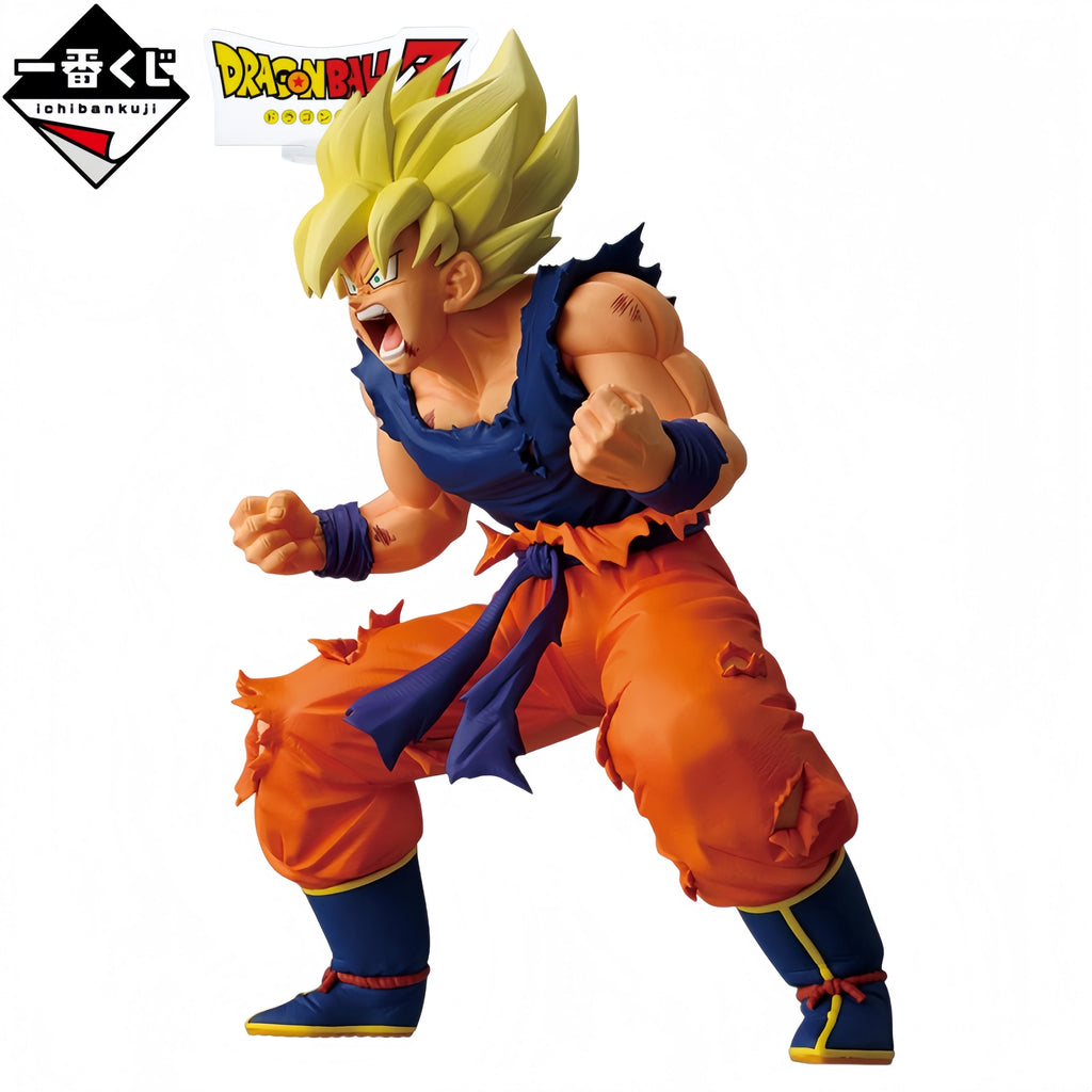 Japan Bandai  Anime Original Model Ichiban Kuji Dragon Ball Z - Battle of the Super Saiyan Collectible Figure Series In Stock