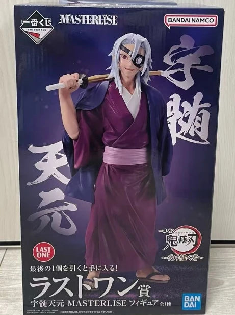 BANDAI Ichiban Kuji Demon Slayer Himejima Gyomei Kibutsuji Muzan Uzui Tengen MASTERLISE Figure Prize Action Figure Model