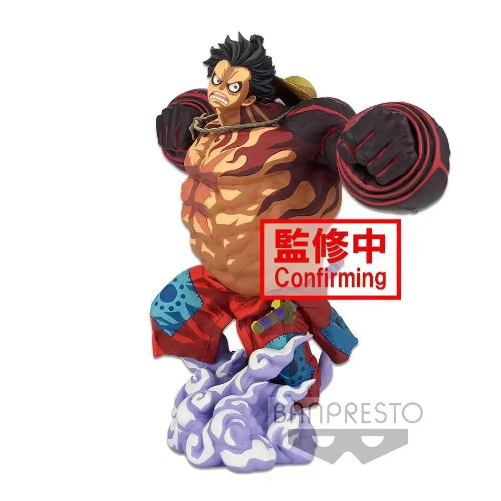 Bandai One Piece Banpresto Monkey D. Luffy – Neuheit: Kombiniert neue Stile mit Cartoon-Charakteren – Lieblingsgeschenk für Jungen – ca. 22 cm hoch