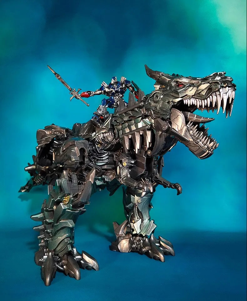 WEIJIANG LS05  Granville Tyrannosaurus Rex Transformation Dinosaur Grimlock Enlarged Version Model Robot  Deformation Toys