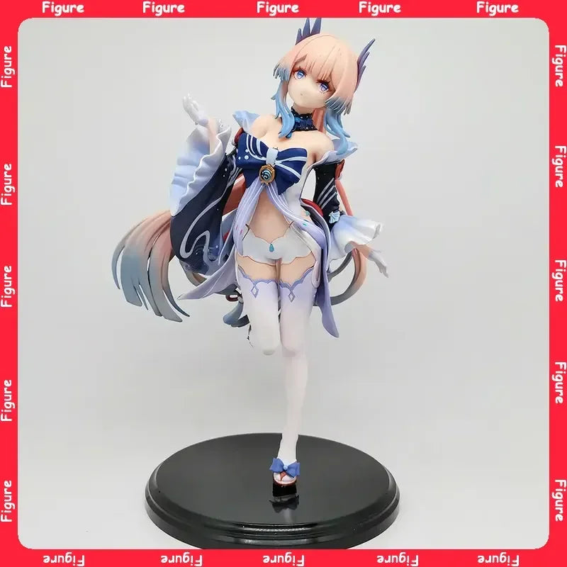 26cm Genshin Impact Figures Sangonomiya Kokomi Figure Cute Girls Statue Figurine Model Doll Collection Room Decoration Toy Gifts