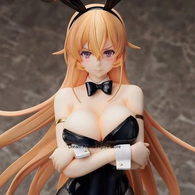 45cm Nakiri Erina Bunny Girl Figure 1/4 Animation Model Shokugeki Spirit Student Council President Indoor Ornament Manxiang