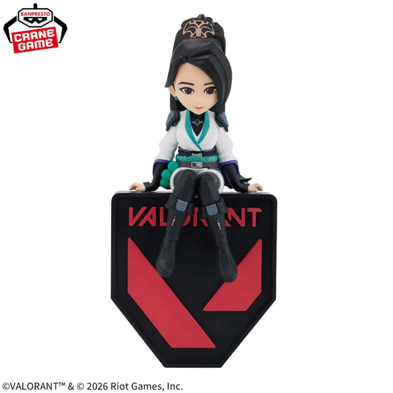 In Stock [Genuine] Bandai Banpresto Valorant Monitor Top Figure Jett Viper Sage Phoenix Sova Anime Figure Model Collector Doll