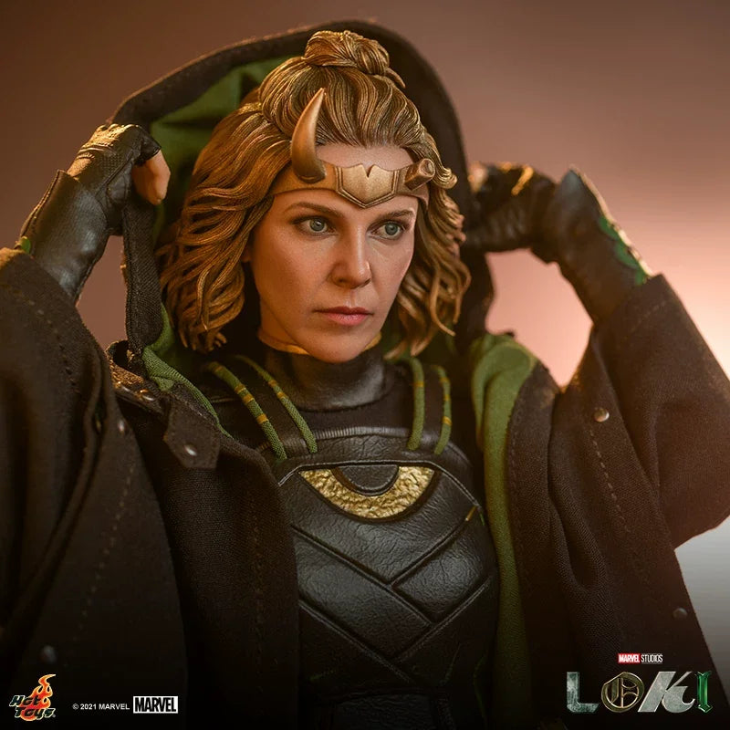 Hot Toys Marvel Loki Sylvie 1/6 Scale Collectible Action Figure Female Loki Movie Character Model For Marvel Collectors And Fans