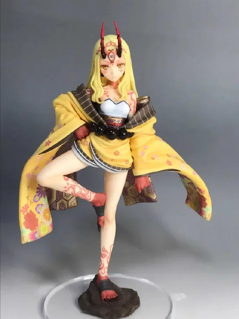 Anime Fate/Grand Order Ibaraki-douji Figuren, Kawaii Resin, GK DIY Anleitung, Weiß, Zusammenbau, Modell, Statue, Spielzeug, Puppensammlung, Geschenke
