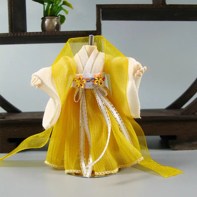 GSC clay man ob11 retro doll clothes set small Hanfu Molly 12 point bjdymy plain clothes