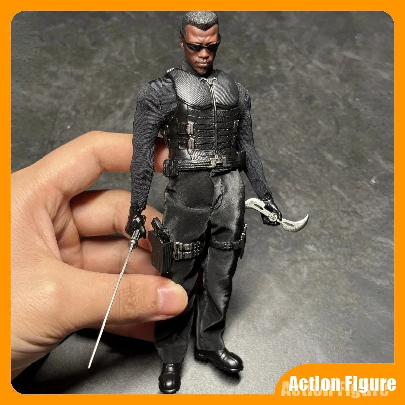 In Stock 1/12 Sawtooth Toys Action Figure Model Blood Hunter Soldier Double-Headed Carving Scale Collection New Collect Gift Toy