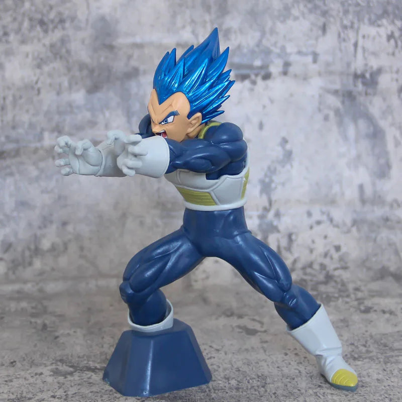 21CM Аниме Dragon Ball Dragon Ball Super Vegeta Super Saiyan Бог Super Saiyan Еволюция Модел играчка Подаръчна колекция Бойна поза
