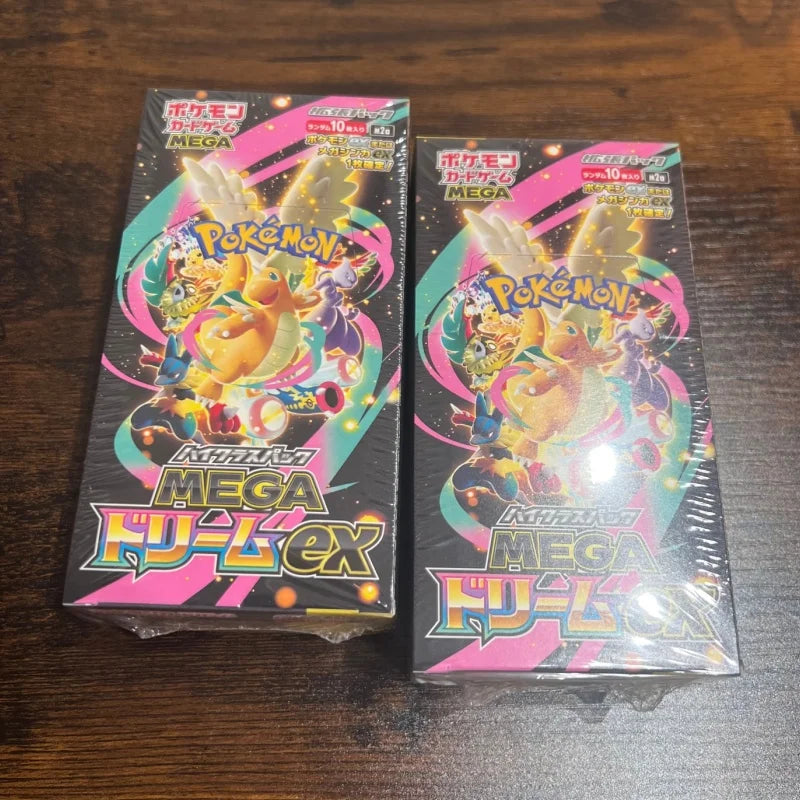 In Stock Original PKM PTCG Mega MEGA Dream ex Phantasmal Flames Mega Lucario Booster Japanese version Collection Surprise Cards