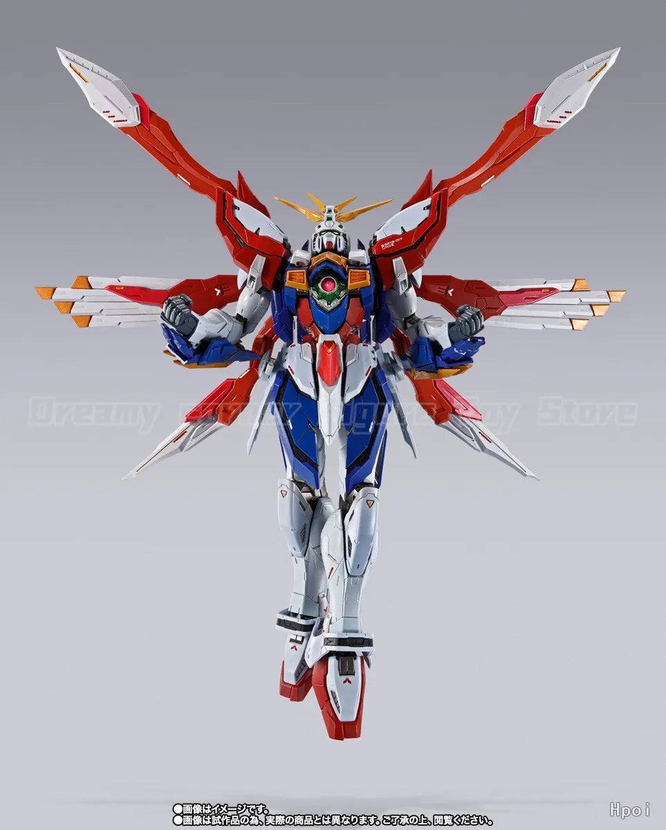 【In Stock】Original BANDAI SPIRITS METAL BUILD Mobile Fighter G Gundam GF13-017NJII GOD GUNDAM Action Figure Mecha Collection Toy
