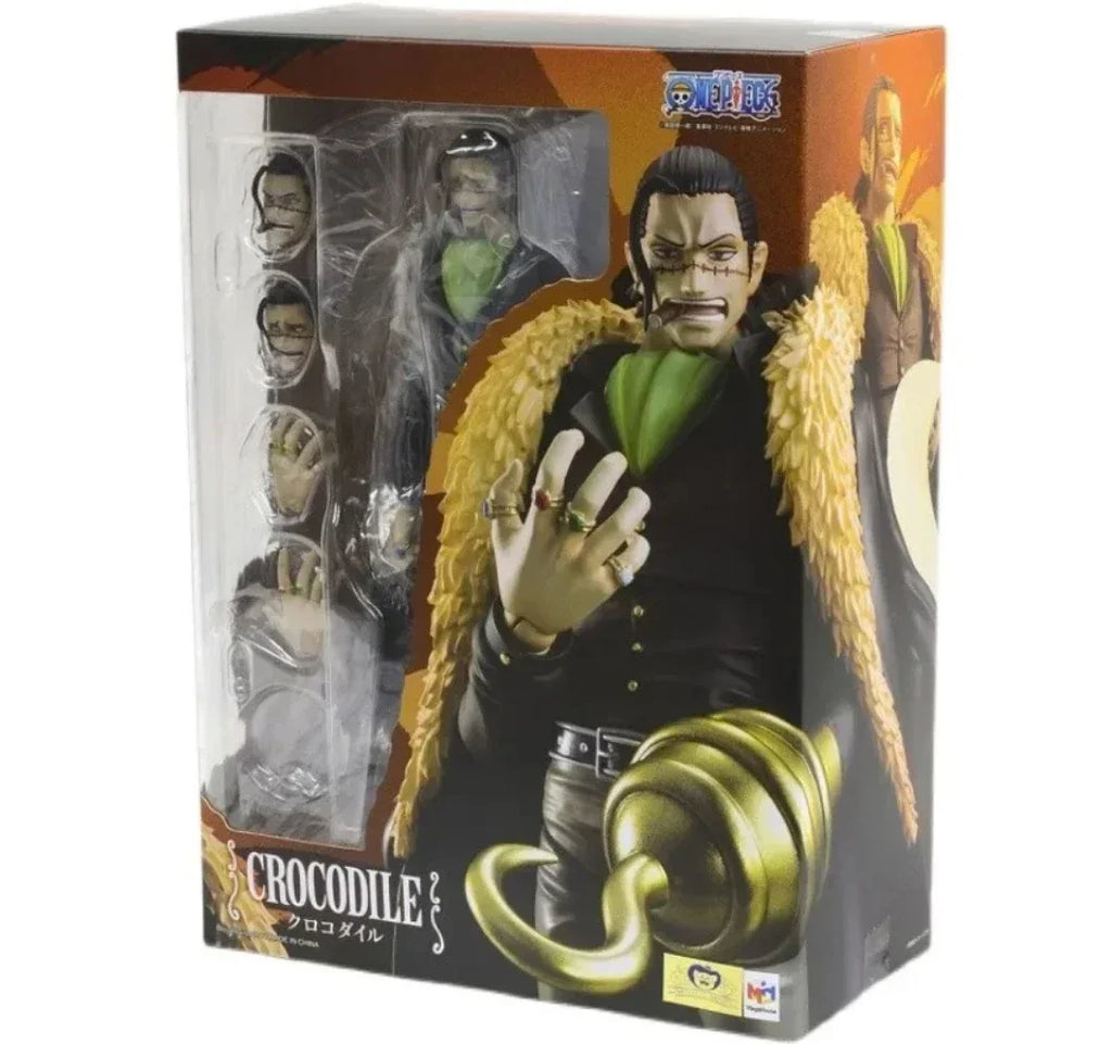 In Stock VAH One Piece Sir Crocodile Customized MR.0 MR 0 Crocodile Variable Action Héroes Overcoat