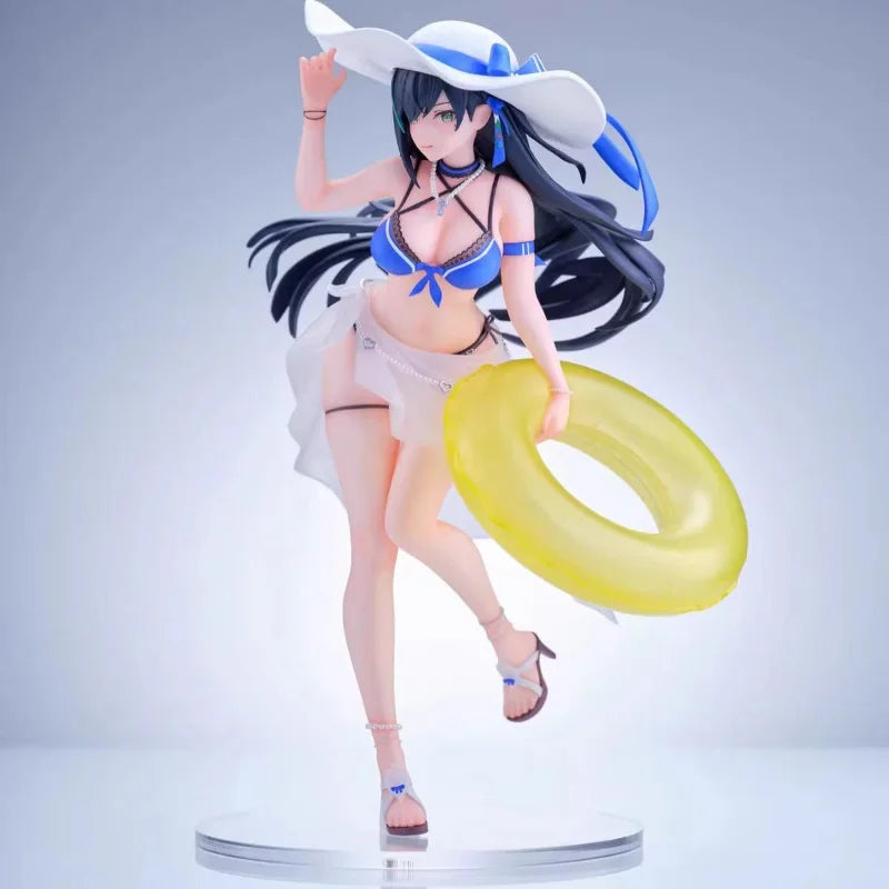 Brand New OMH 1/7 Fantasy Tower Lin Swimsuits Anime Kawaii Finished Product Model Action Cartoon Toys Figures Christmas Present