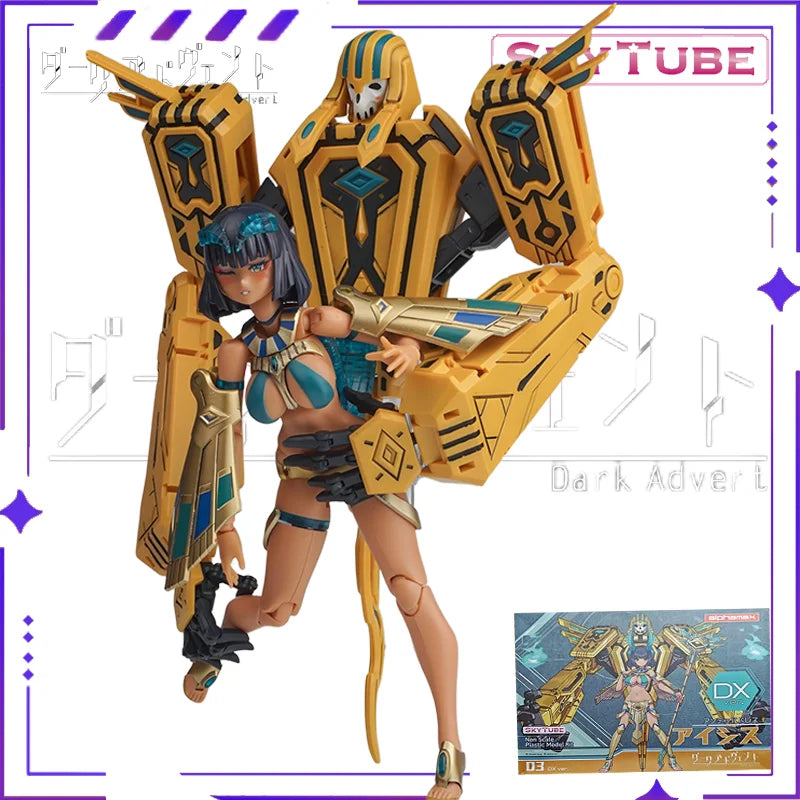 New Authentic SkyTube Original DarkAdvent Series Undeaddress Isis DX Version Movable Model Movabletoycollectible Gift Decoration