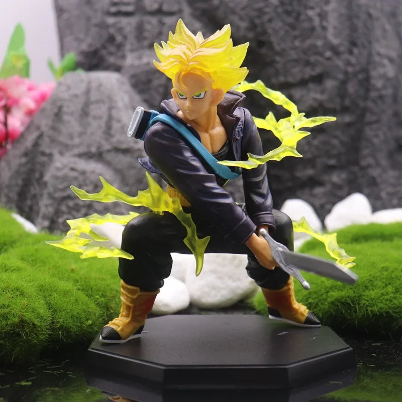 Amine Dragon Ball Lunch Android 18 Son Goku Piccolo Trunk Action Figure Toys 17-27cm