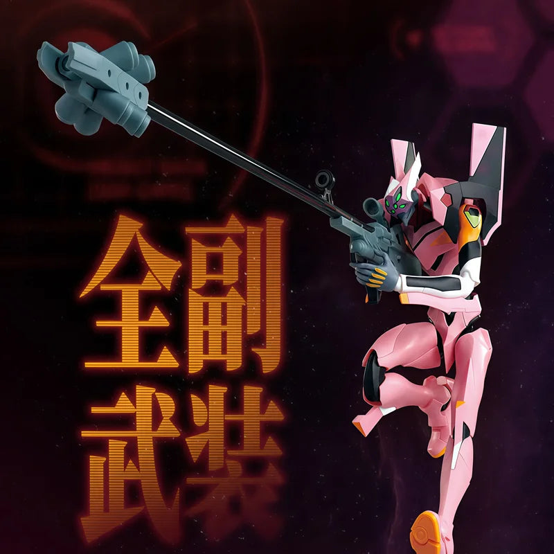 NEW BLOKEES Neon Genesis Evangelion‌ Eva Unit-08 Action Figures Model Assembly Toys Portable Desktop Ornament Birthday Gifts