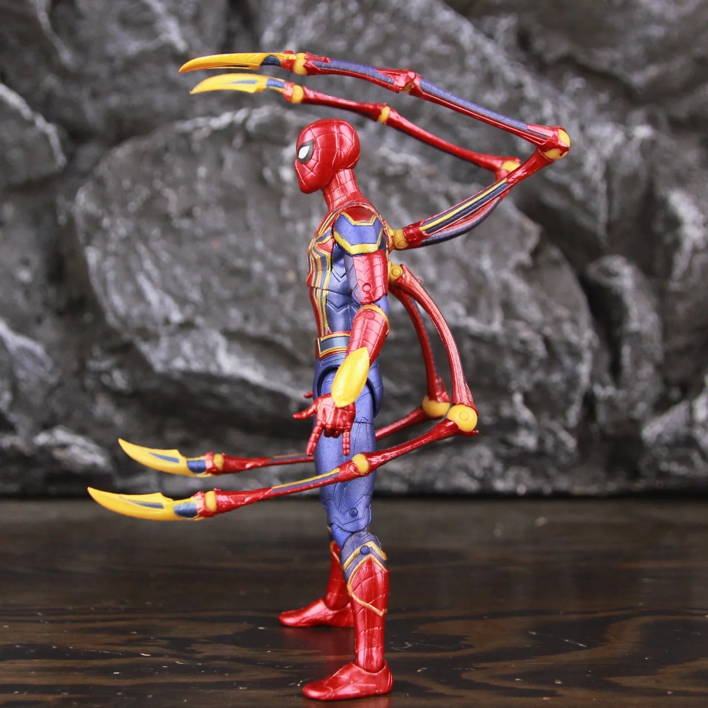 Original MS Select Marvel Avenger 3 Infinity War Iron Spider Man 7" Action Figure Diamond Select DST Doll Toys Collectible Model