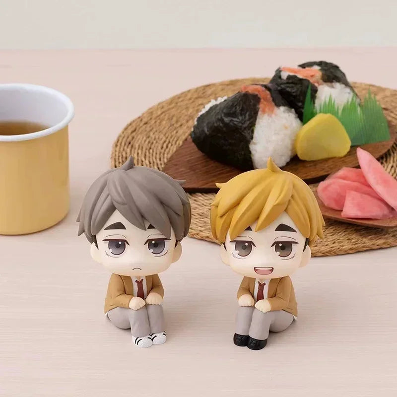 10cm Anime Series Kenma Lookup Figure Oikawa Tooru Action Figures Kuroo Haikyuu Figure Bokuto Movable Q-version PVC Model Toy