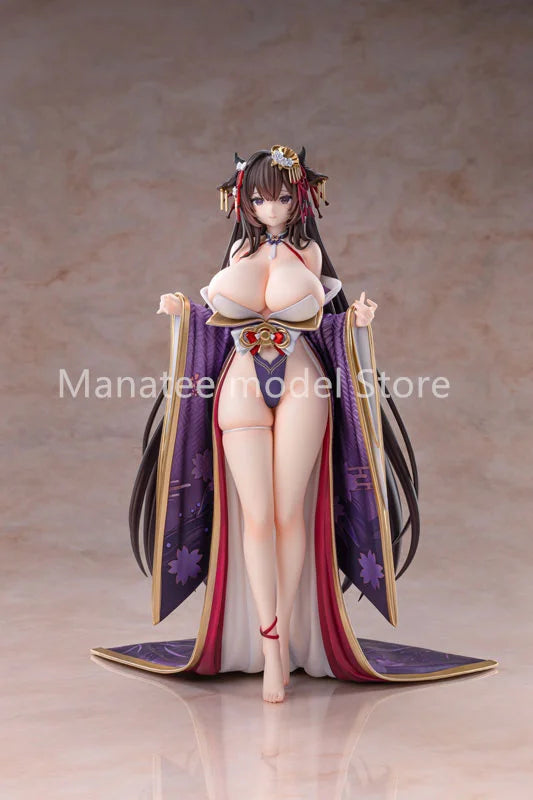 amiami x AniGame Original Azur Lane Kashino Robust Floral Strings Ver. 1/6 PVC Action Figure Anime Model Toys Collection Doll Gi