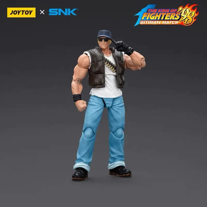 IN STOCK Joytoy The King Of Fighters Game Ralf Jones Leona Heidern Clark Still Action Figures Kof'98u Mlkari Warriors Team