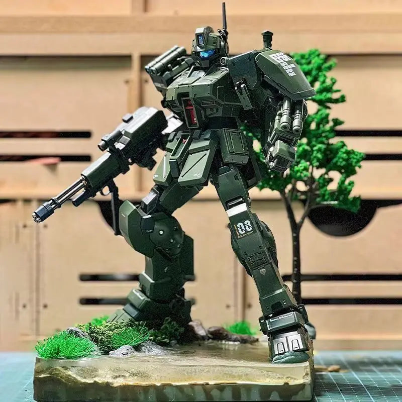 New XFS HG Rgm-79s Gm Spartan 1/144 Scale Assembly Model Kit Action Figure Decorative Plastic Hobby Doll Toy For Collection Gift