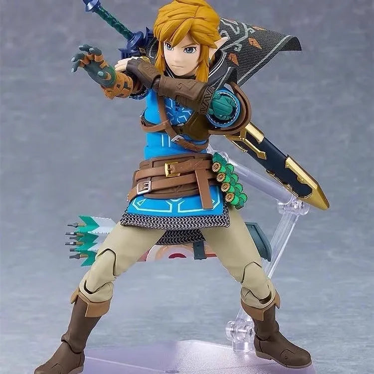 The Legend Of Zelda Tears Of The Kingdom Aciton Figure Figma 626 Link Figures Breath Of The Wild Anime Figure Collect Model Gift