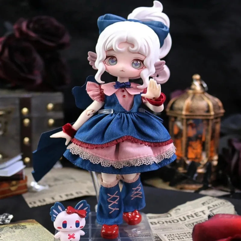 Original Echte Lulu Geist Wort 12 Punkte Bjd / Trendy Blind Box Spielzeug Action Figur Ornamente Spielzeug Puppe Figur Geburtstag Geschenk