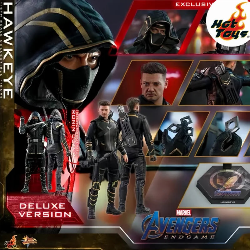 In Stock New Hottoys MMS532 Avengers 4 HAWKEYE Deluxe Edition 1/6 Action Figure Toy Gift Model Collection Hobby Gifts