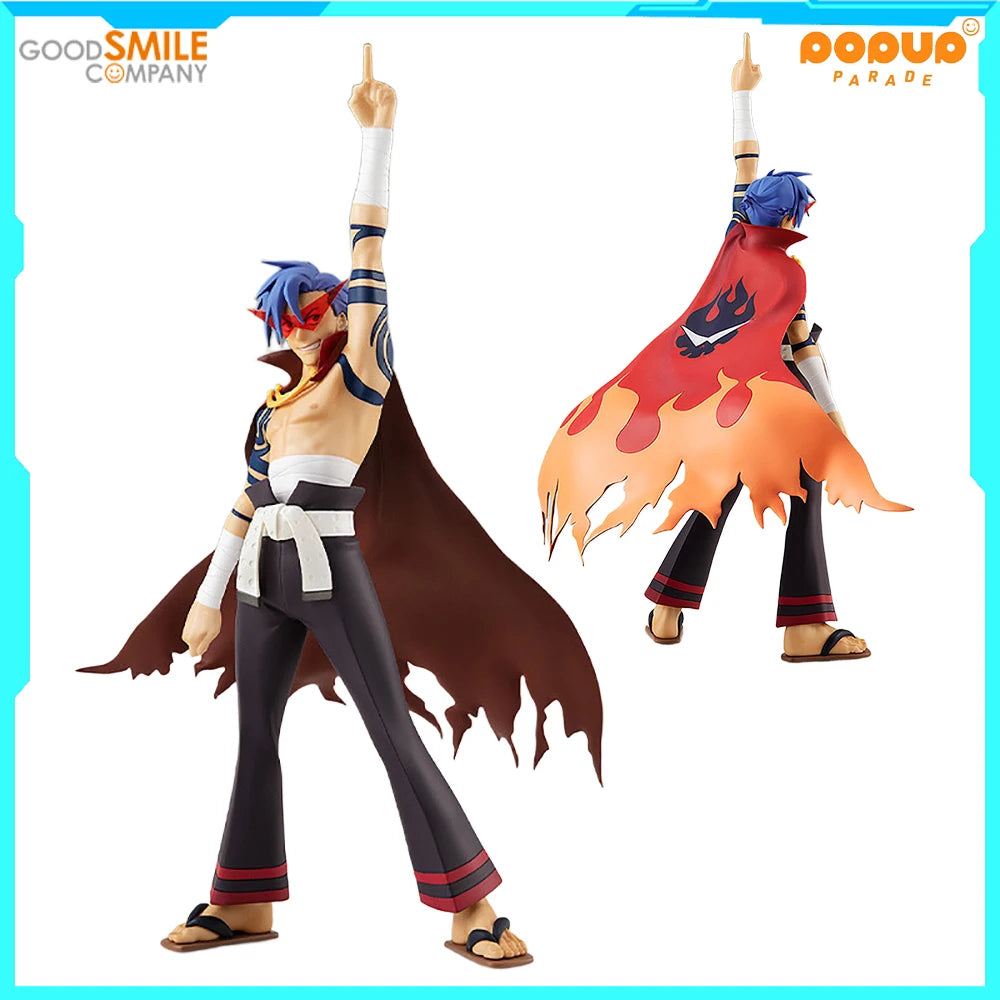 100% Original in Stock Good Smile Company Pop Up Parade Tengen Toppa Gurren-Lagann Kamina Anime Figure Collection Birthday Gift